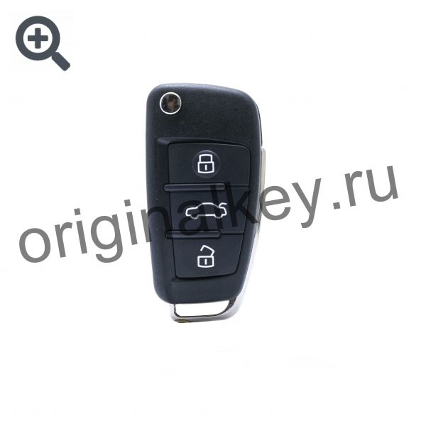 Ключ для Audi A1 2011-, Q3 2012-, Keyless Go, 433MHz